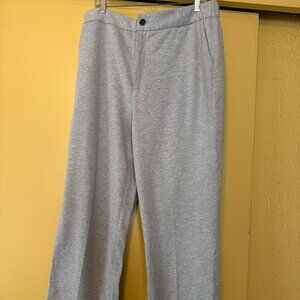 Halogen Grey Sweat Pants, Zip, Pockets, Cotton Blend Women Size XL NWOT